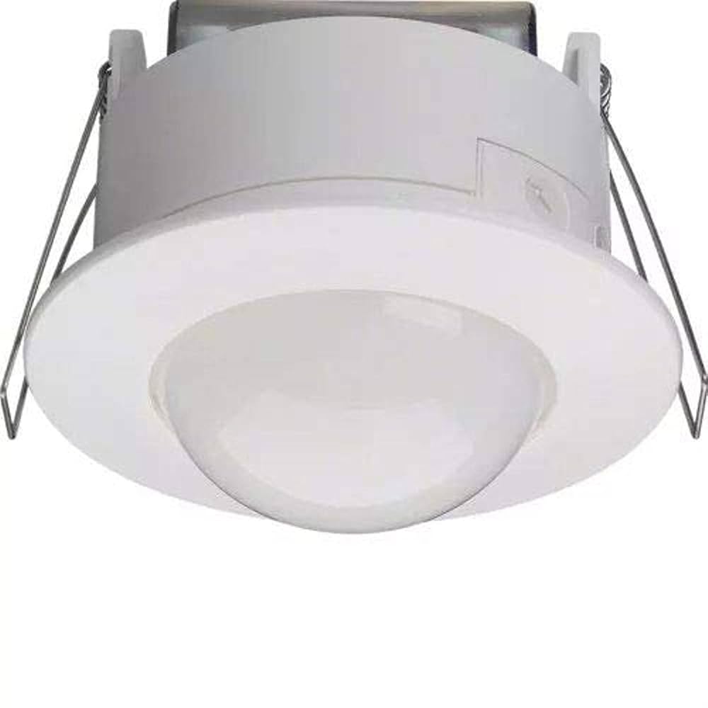 HAGER Motion Sensor EE805, Advanced Motion Detector for Automated Lighting, Energy Efficient with Adjustable Sensitivity and Time Delay Settings
